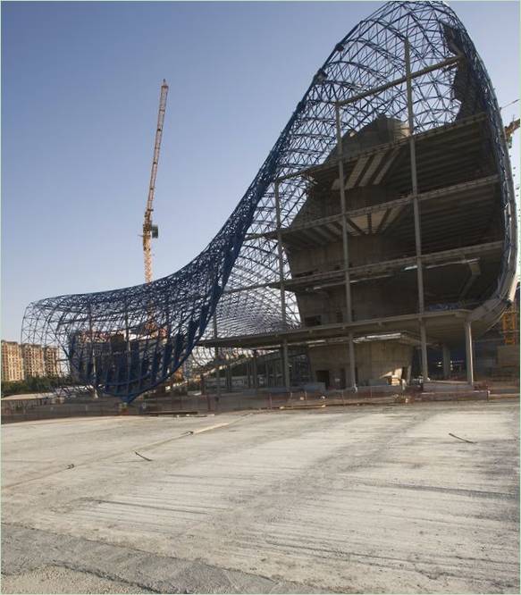 Heydar Aliyev Kulturális Központ Bakuban