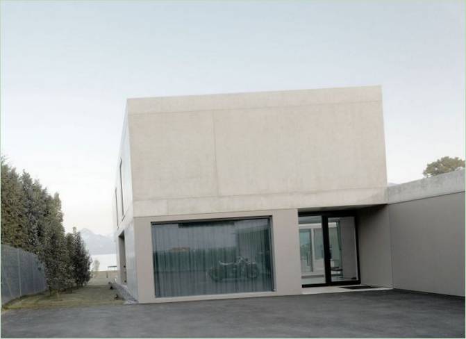 Villa a svájci Luzerni-tónál Niklaus Graber+Christoph Steiger Architekten tervei alapján