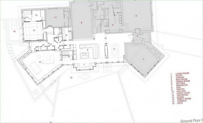 Chestnut Hill Residence terv