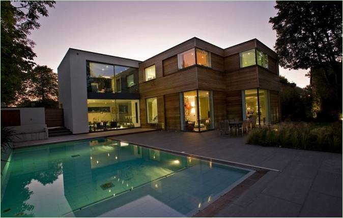 Esti fények a londoni Millbrae Residence-ben