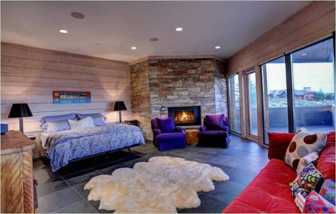 Utah Park City rezidencia hálószoba