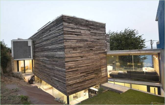 Dezanove House modern ház A Pobra do Caramiñal & Iñaki Leite, Spanyolország