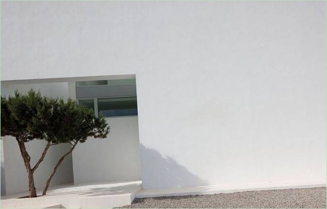 A spanyolországi Atelier d'Architecture ház belsőépítészeti kialakítása