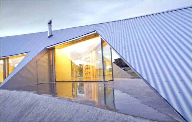 Futurisztikus villa Croft a James Stockwell Architects tervei alapján Ausztráliában