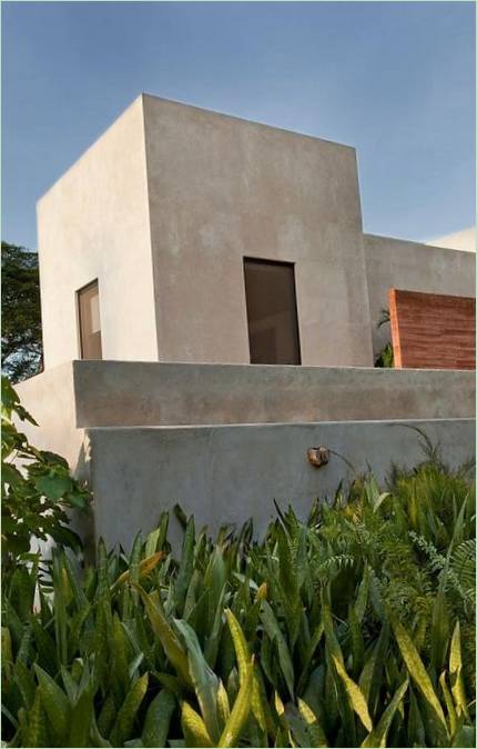A Villa Bacoc Hacienda külseje Mexikóban