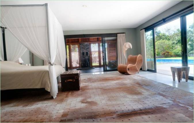 A Villa Les Rizieres luxus rezidencia lenyűgöző kialakítása