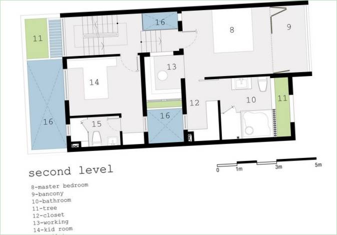 Egy szokatlan ház vázlatterve BQ-17 a 23o5 Studio-tól