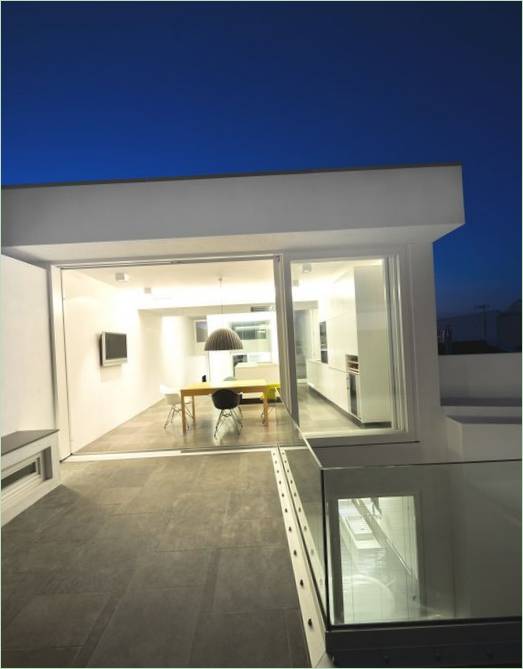 A Casa 103 terasza Portugáliában