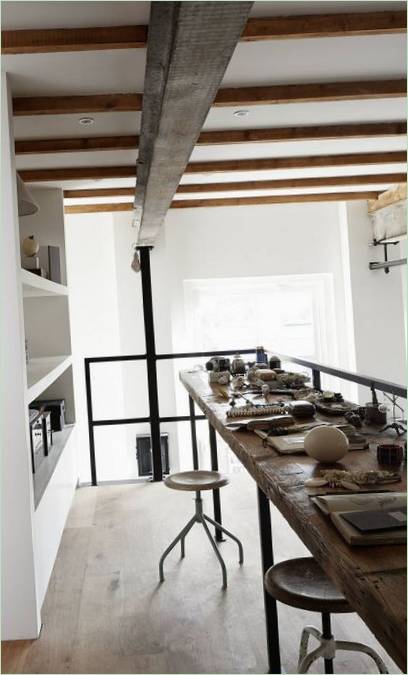 Loft stílusú belsőépítészeti tervezés, Bricks Studio, Amszterdam, Hollandia: tanulmány Loft belsőépítészet Bricks Studio, Amszterdam, Hollandia: office