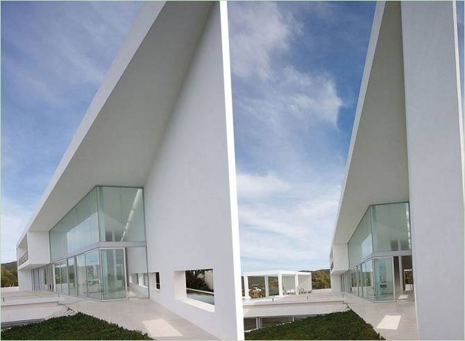 Belsőépítészeti tervezés az Atelier d'Architecture spanyolországi nyaralójához