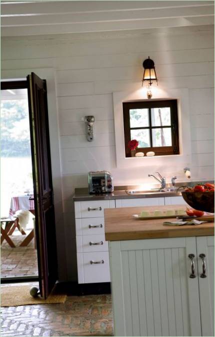 A québeci Fitch Bay Cabin belseje