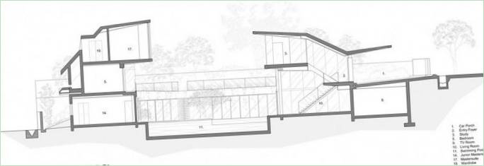 Andrew Road Bungalow tervrajz az a-dlab-tól