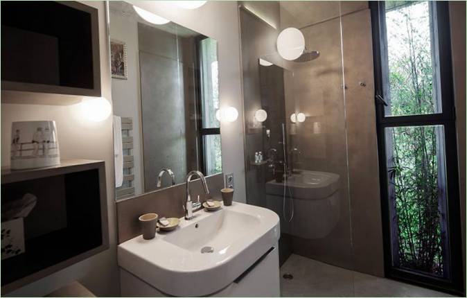 Egy luxus magánház Saint-Tropez-ben, Franciaországban