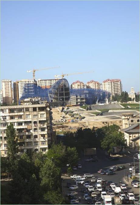 Heydar Aliyev Kulturális Központ Bakuban