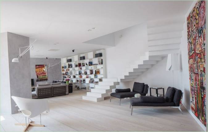 G House magánlakás belsőépítészet