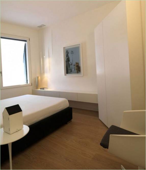 Pied-à-terre hálószoba Olaszországban