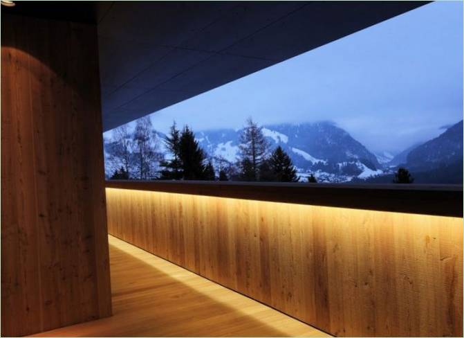 Kiváló ház Ralph Germann Architectes tervei Svájcban