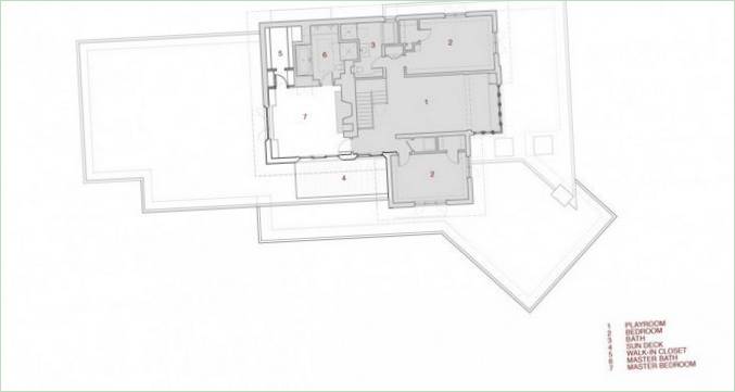 Chestnut Hill Residence ökológiai projektdiagram