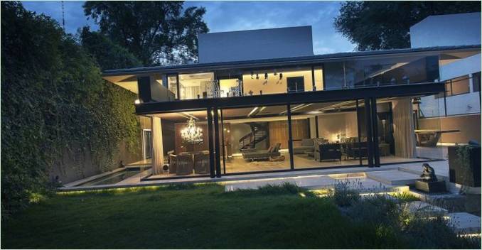 A Casa Lomas II luxus vidéki ház tervezése Mexikóban