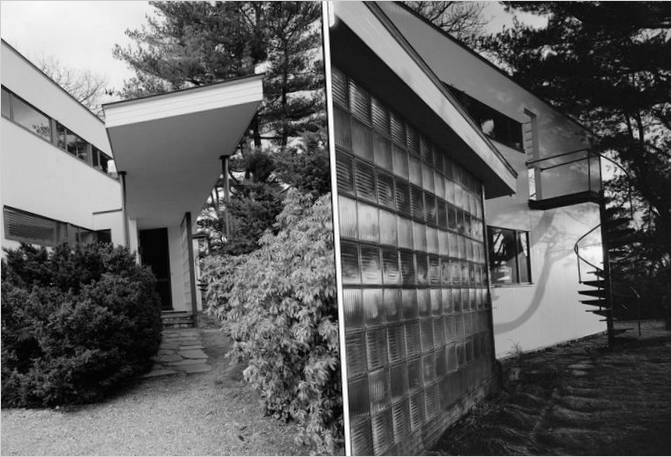 A Gropius-ház magánház homlokzatának befejezése