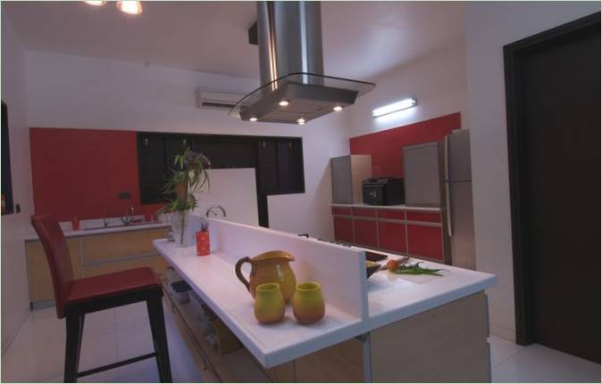 Tégla ház kortárs design
