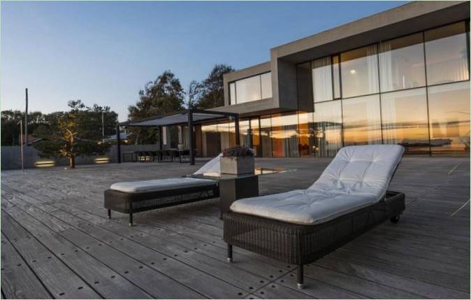 Tengerparti villa Svédországban