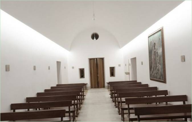 A capelai templom belseje