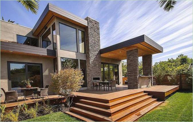 Magánlakás tervezése a kaliforniai Burlingame Residence számára