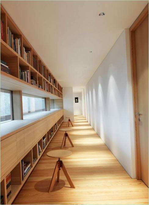 Kiváló ház Ralph Germann Architectes tervei Svájcban