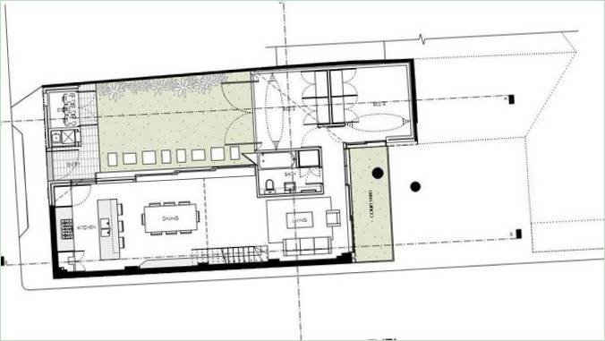 A Carterwilliamson Architects elegáns ausztrál kúria egy korábbi pajtából