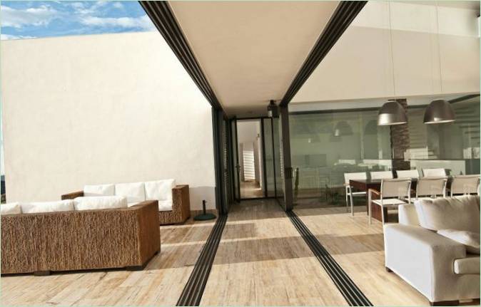 AA ház belső tere, Spado Architects, Karintia, Ausztria