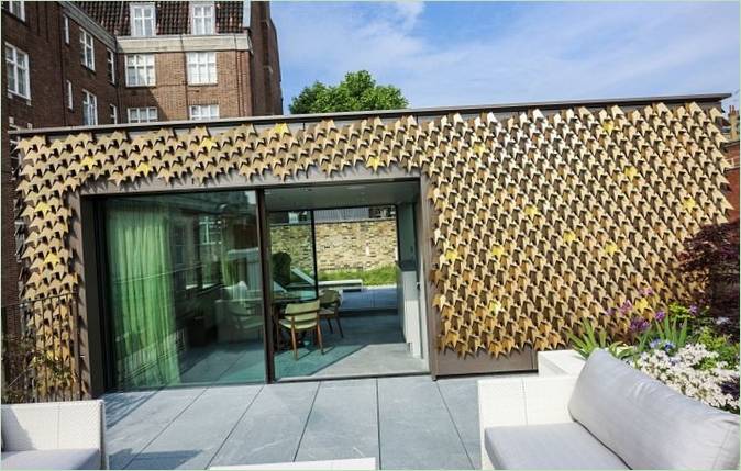 Üveg tolóajtók a londoni Mayfair rezidencián