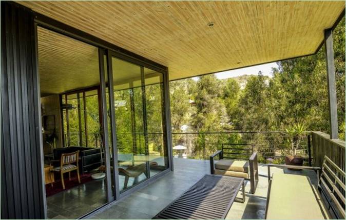 Fedett veranda