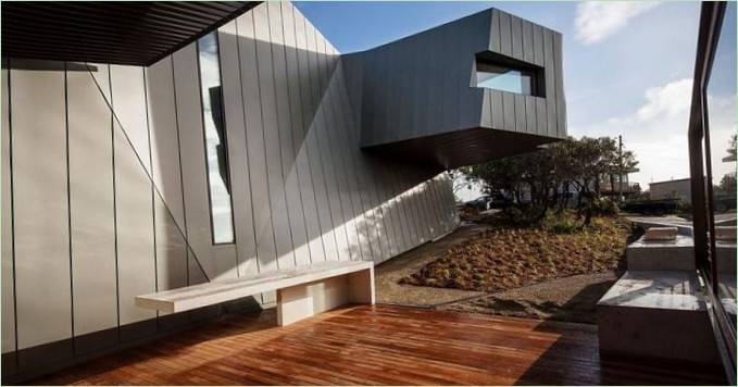 A Fairhaven Beach House szokatlan formája