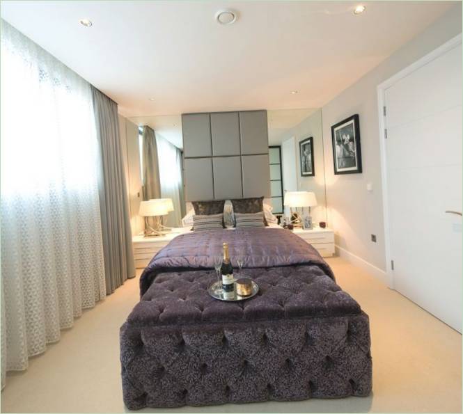 Luxus hálószoba Mulberry Mews-ban