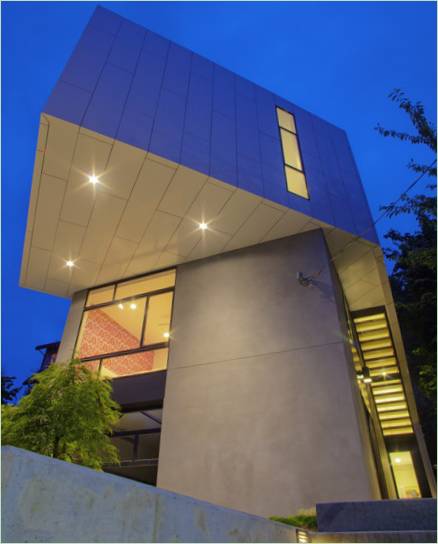 A kis Phinney Modern homlokzata