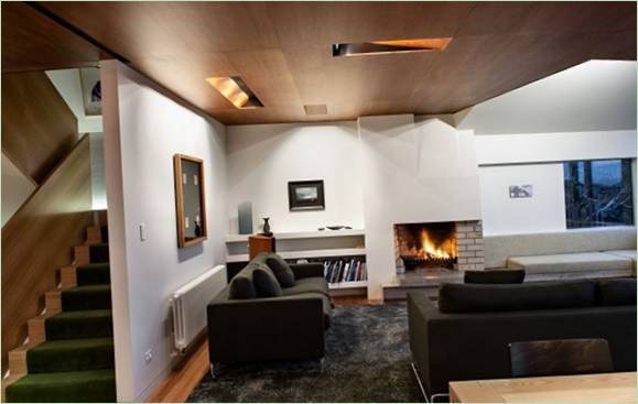 Wellington Botanikus Kertre néző ház a Parsonson Architects tervei alapján