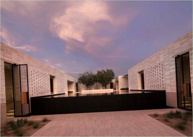 A Stone Court Villa Arizonában