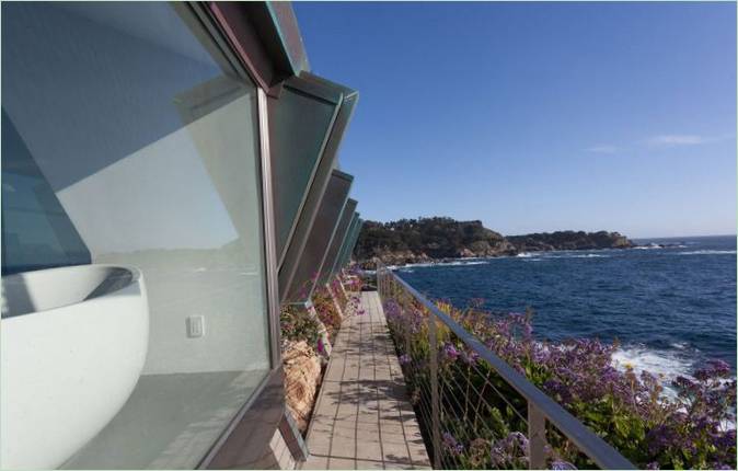 Luxus Carmel Highlands Residence a tengerparton
