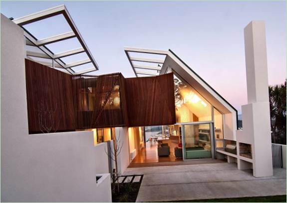Wellington Botanikus Kertre néző ház a Parsonson Architects tervei alapján