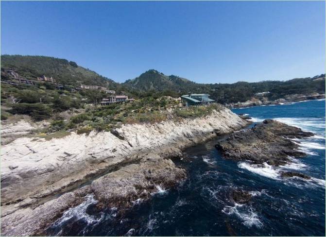 A fényűző Carmel Highlands Residence a tengerparton