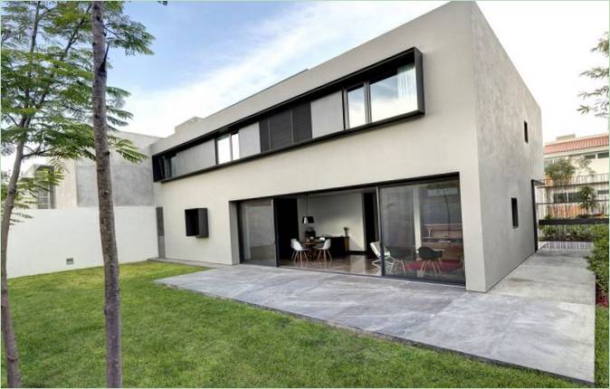 Casa Oval rezidencia kialakítása Zapopanban