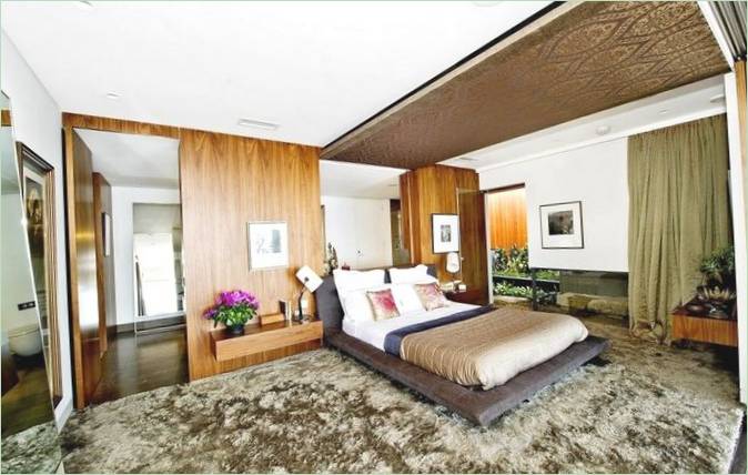 Bronte House, Sydney, fából készült hálószoba belsővel