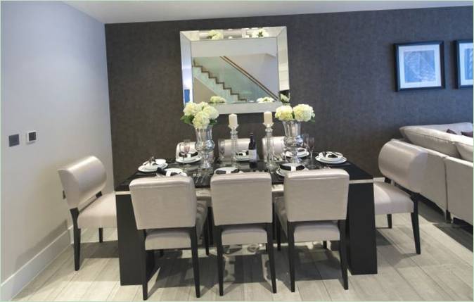 Étkező kialakítása Mulberry Mews apartmanhoz