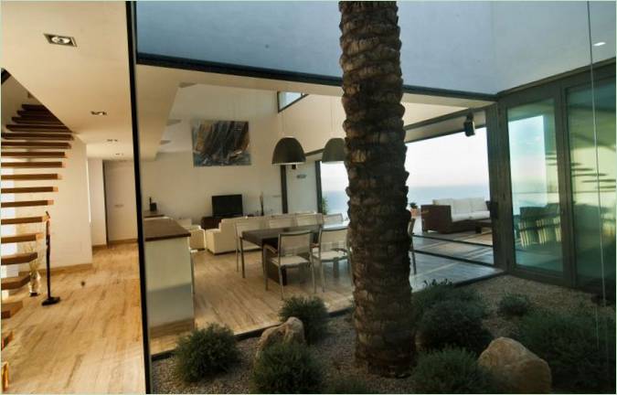 AA House belső tere, Spado Architects, Karintia, Ausztria
