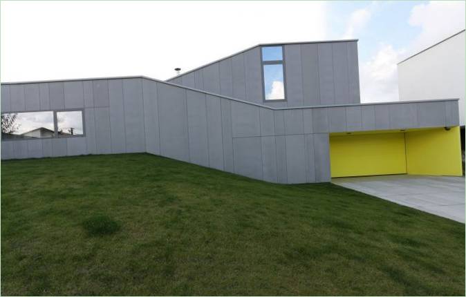 A Pauliny Hovorka Architekti által tervezett K2 ház külseje
