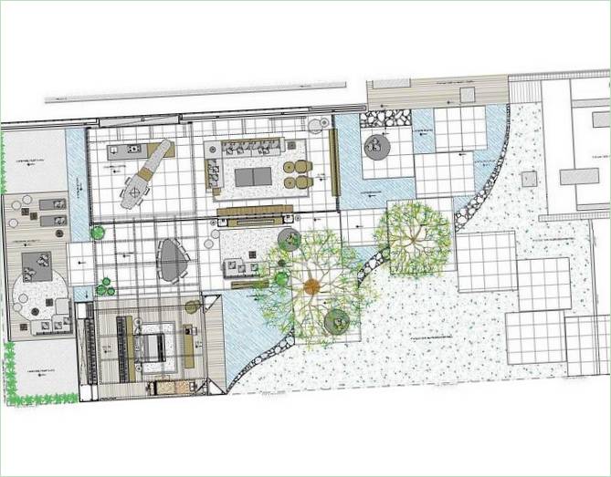 A Sao Pauló-i Loft 24/7 projekt vázlata