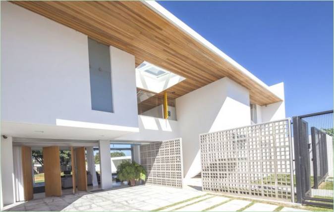 A modern Linhares Dias-ház Brazíliában