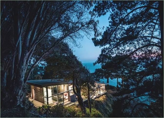 Buck Creek House erdei faház Kaliforniában