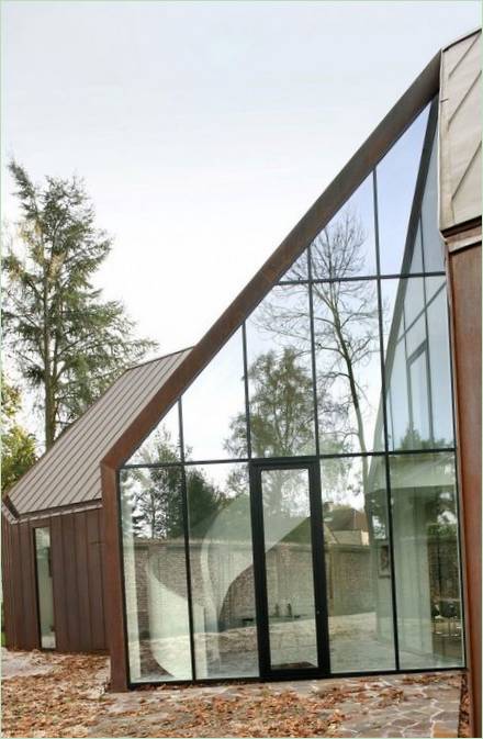 VDV ultra-modern otthontervezés a Graux & Baeyens Architects által
